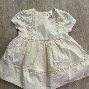 Baby Bgosh Neutral Dress 6months NWOT
